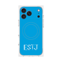 Premium Square Case with MagSafe［ Original - ESTJ Executive - Alphabet - Blue ］