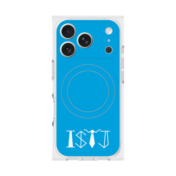 Premium Square Case with MagSafe［ Original - ISTJ Logistician - Alphabet - Blue ］
