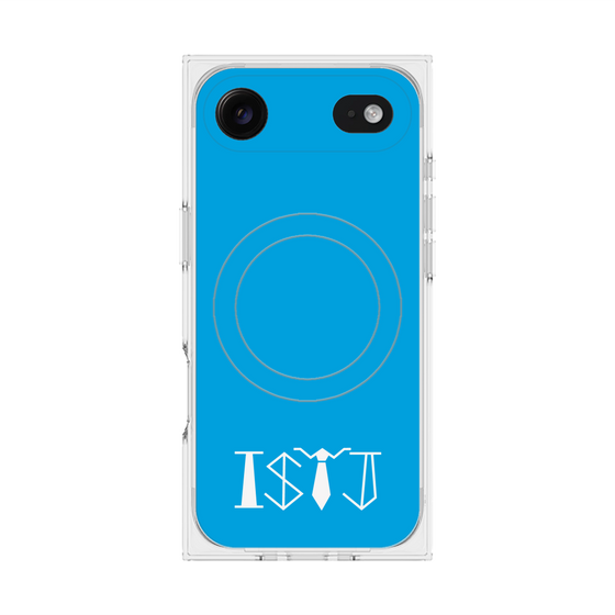 Premium Square Case with MagSafe［ Original - ISTJ Logistician - Alphabet - Blue ］
