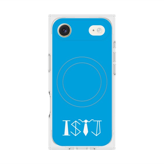 Premium Square Case with MagSafe［ Original - ISTJ Logistician - Alphabet - Blue ］