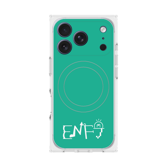 Premium Square Case with MagSafe［ Original - ENFJ Protagonist - Alphabet - Green ］