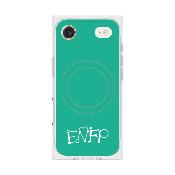 Premium Square Case with MagSafe［ Original - ENFP Campaigner - Alphabet - Green ］