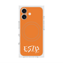 Premium Square Case with MagSafe［ Original - ESTP Entrepreneur - Alphabet - Orange ］