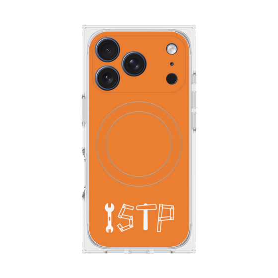 Premium Square Case with MagSafe［ Original - ISTP Virtuoso - Alphabet - Orange ］
