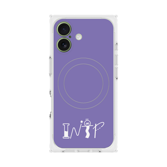 Premium Square Case with MagSafe［ Original - INTP Logician - Alphabet - Purple ］