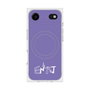 Premium Square Case with MagSafe［ Original - ENTJ Commander - Alphabet - Purple ］