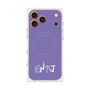 Premium Square Case with MagSafe［ Original - ENTJ Commander - Alphabet - Purple ］