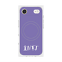Premium Square Case with MagSafe［ Original - INTJ Architect - Alphabet - Purple ］