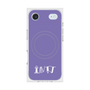 Premium Square Case with MagSafe［ Original - INTJ Architect - Alphabet - Purple ］
