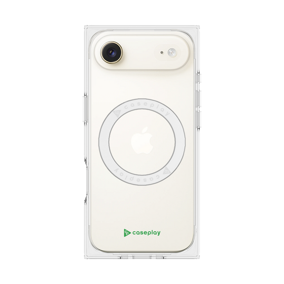 Premium Square Case with MagSafe［ Original - CASEPLAY Logo - Green/A ］