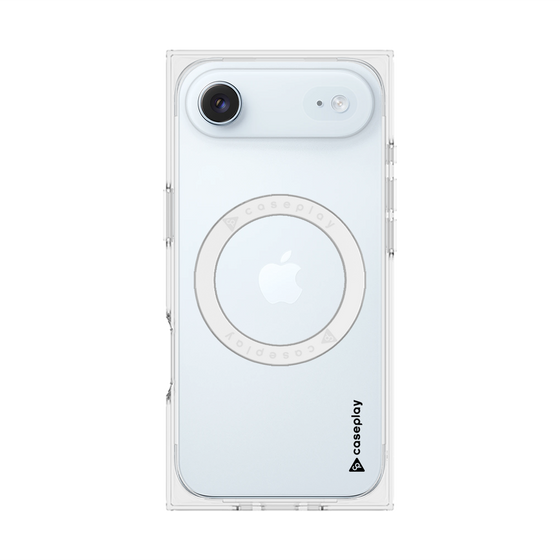 Premium Square Case with MagSafe［ Original - CASEPLAY Logo - Black/B ］