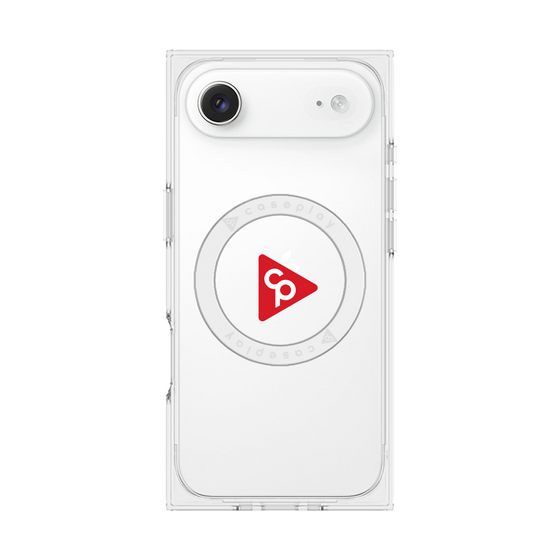 Premium Square Case with MagSafe［ Original - CASEPLAY Logo - Red/C ］