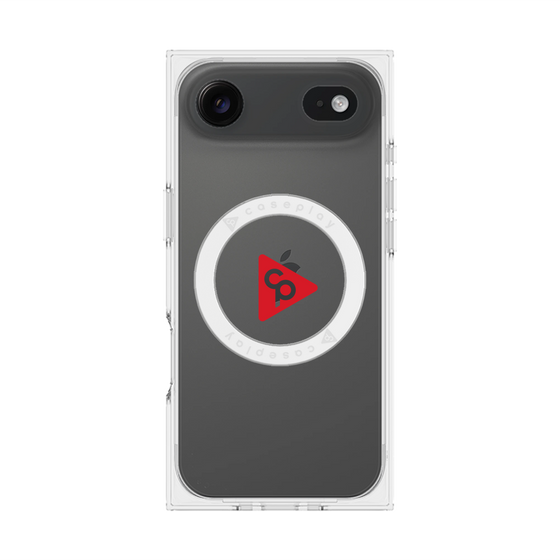 Premium Square Case with MagSafe［ Original - CASEPLAY Logo - Red/C ］