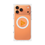 Premium Square Case with MagSafe［ Original - CASEPLAY Logo - Orange/C ］