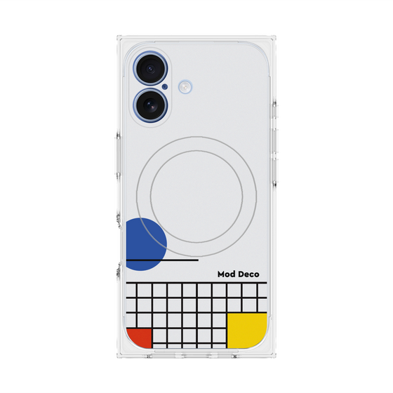 Premium Square Case with MagSafe［ Mod Deco - Original - Retro ］