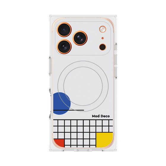 Premium Square Case with MagSafe［ Mod Deco - Original - Retro ］