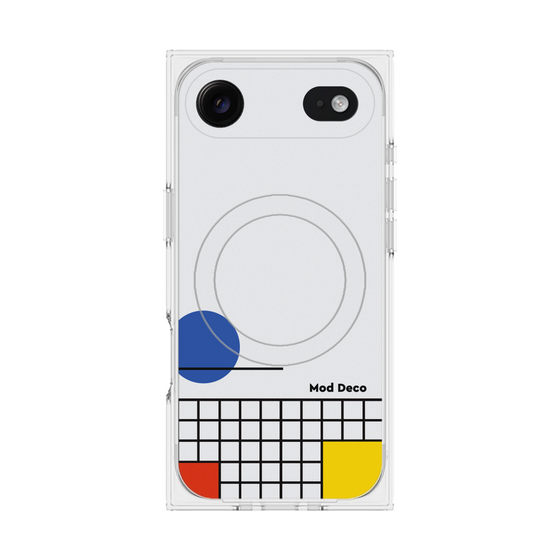 Premium Square Case with MagSafe［ Mod Deco - Original - Retro ］