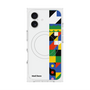 Premium Square Case with MagSafe［ Mod Deco - Original - Geometric pattern/B ］