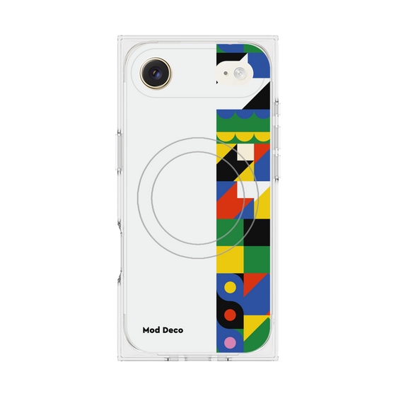 Premium Square Case with MagSafe［ Mod Deco - Original - Geometric pattern/B ］