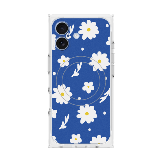 Premium Square Case with MagSafe［ Mod Deco - Original - Flower/B ］