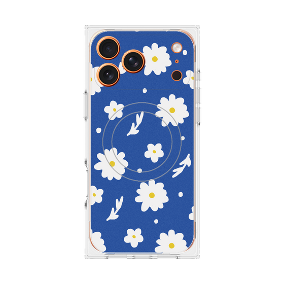 Premium Square Case with MagSafe［ Mod Deco - Original - Flower/B ］