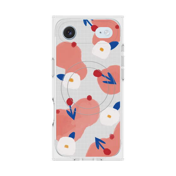 Premium Square Case with MagSafe［ Mod Deco - Original - Flower/C ］