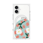 Premium Square Case with MagSafe［ Mod Deco - Original - Flower/D ］