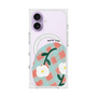 Premium Square Case with MagSafe［ Mod Deco - Original - Flower/D ］