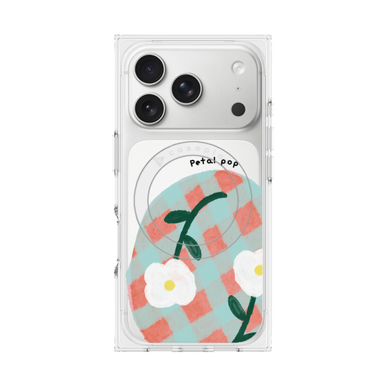 Premium Square Case with MagSafe［ Mod Deco - Original - Flower/D ］