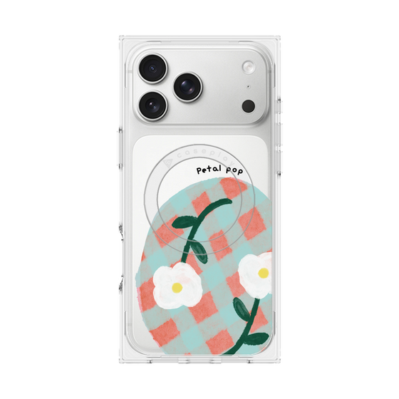Premium Square Case with MagSafe［ Mod Deco - Original - Flower/D ］