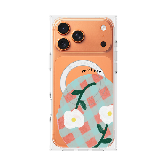 Premium Square Case with MagSafe［ Mod Deco - Original - Flower/D ］