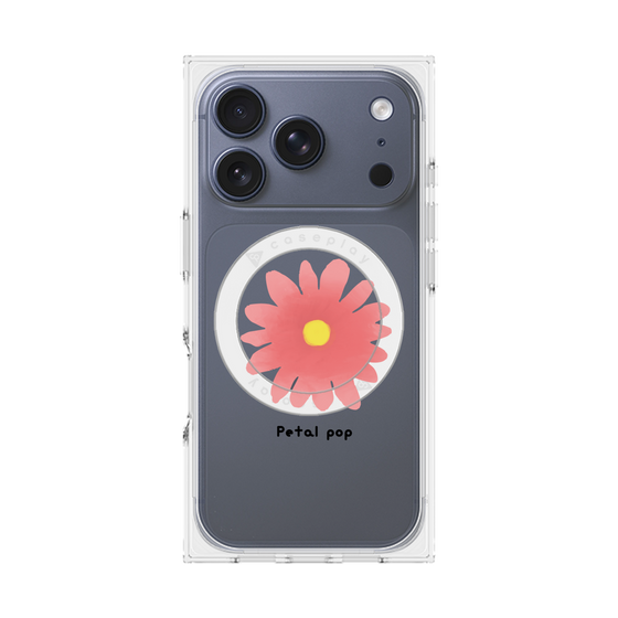 Premium Square Case with MagSafe［ Mod Deco - Original - Flower/E ］