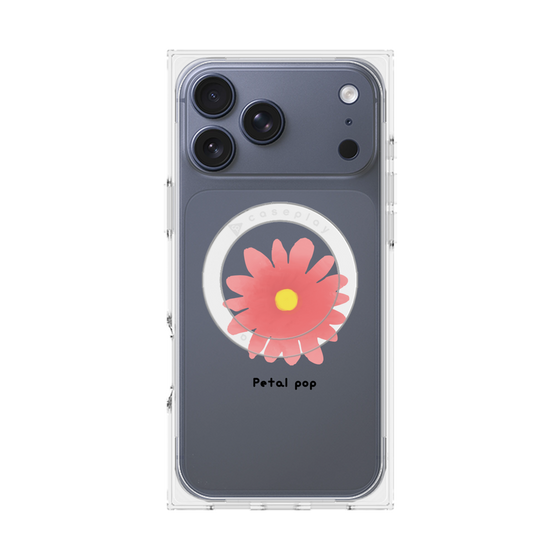 Premium Square Case with MagSafe［ Mod Deco - Original - Flower/E ］