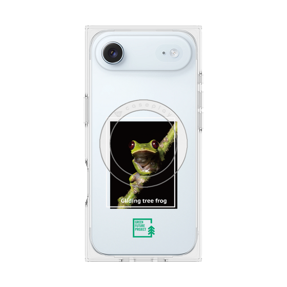 Premium Square Case with MagSafe［ Green Future Project - Gliding tree frog ］