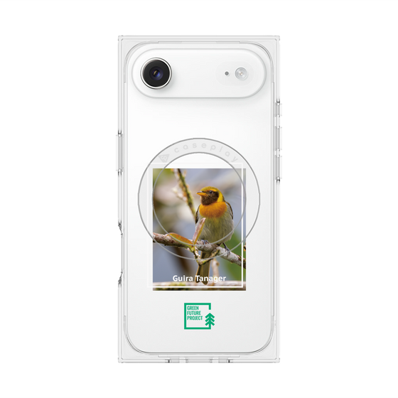 Premium Square Case with MagSafe［ Green Future Project - Guira Tanager ］