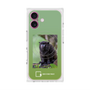 Premium Square Case with MagSafe［ Green Future Project - Black-mantled Tamarin ］