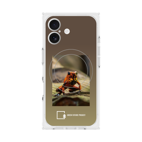 Premium Square Case with MagSafe［ Green Future Project - Poison-dart Frogs ］