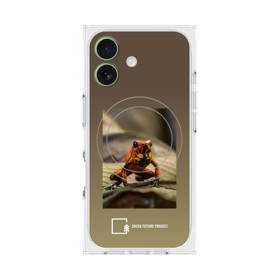 Premium Square Case with MagSafe［ Green Future Project - Poison-dart Frogs ］