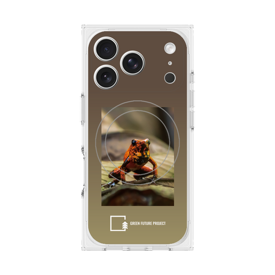 Premium Square Case with MagSafe［ Green Future Project - Poison-dart Frogs ］