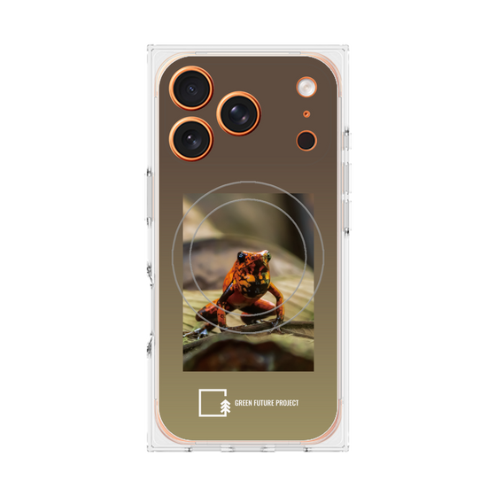 Premium Square Case with MagSafe［ Green Future Project - Poison-dart Frogs ］