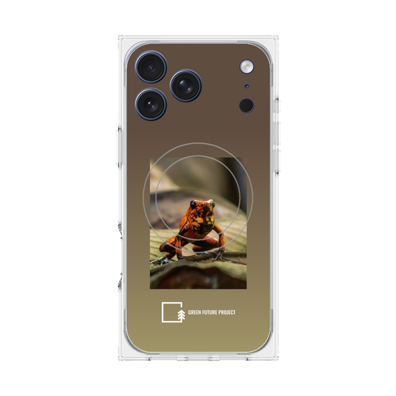 Premium Square Case with MagSafe［ Green Future Project - Poison-dart Frogs ］