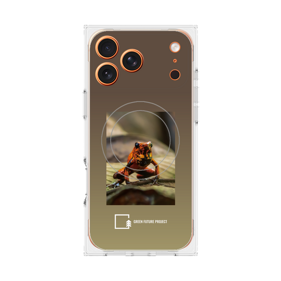 Premium Square Case with MagSafe［ Green Future Project - Poison-dart Frogs ］