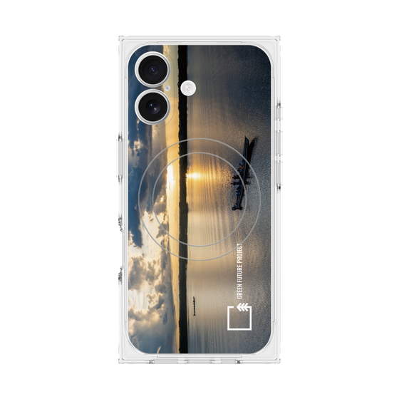 Premium Square Case with MagSafe［ Green Future Project - Landscape ］