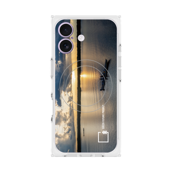 Premium Square Case with MagSafe［ Green Future Project - Landscape ］