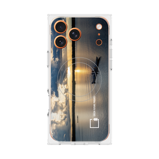 Premium Square Case with MagSafe［ Green Future Project - Landscape ］