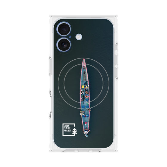 Premium Square Case with MagSafe［ Green Future Project - Landscape2 ］