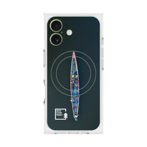 Premium Square Case with MagSafe［ Green Future Project - Landscape2 ］