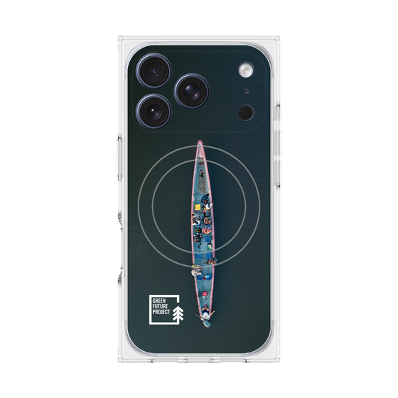 Premium Square Case with MagSafe［ Green Future Project - Landscape2 ］