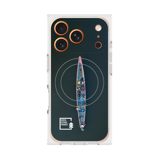 Premium Square Case with MagSafe［ Green Future Project - Landscape2 ］