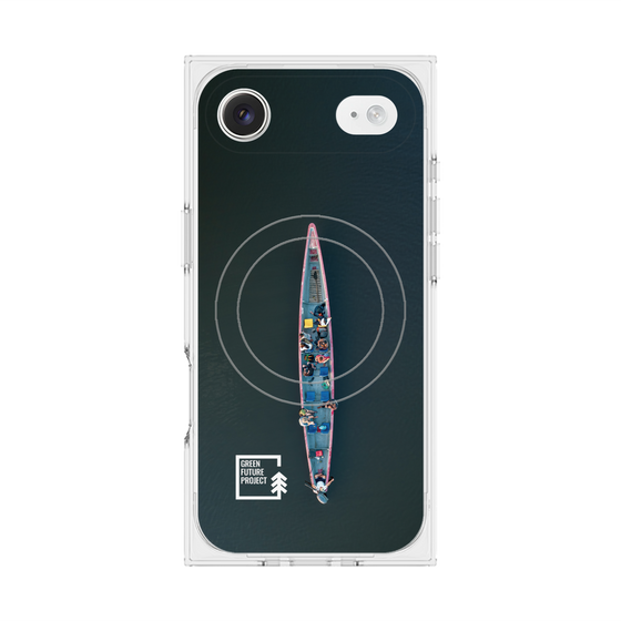 Premium Square Case with MagSafe［ Green Future Project - Landscape2 ］